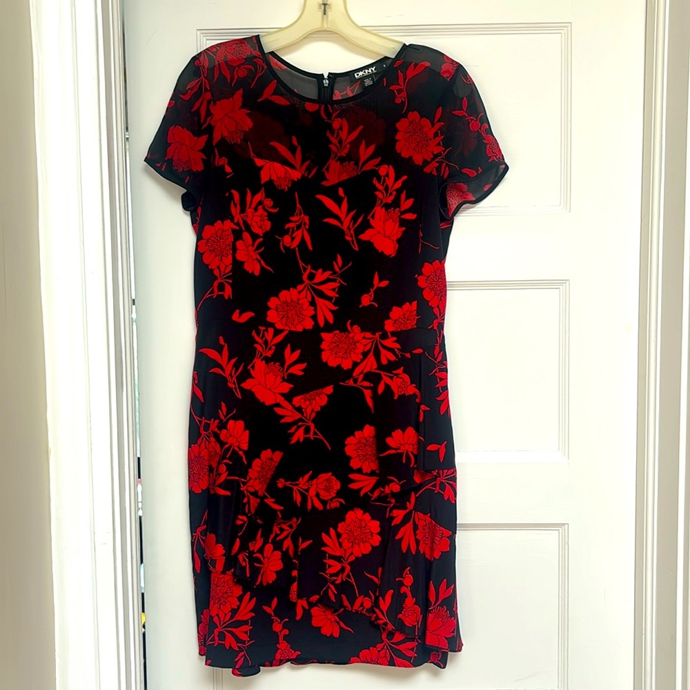 DKNY Peplum Dress Size 8